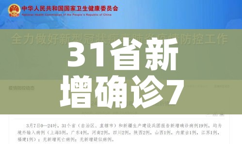 31省新增确诊7例均为境外输入/31省新增确诊9例均为境外输入