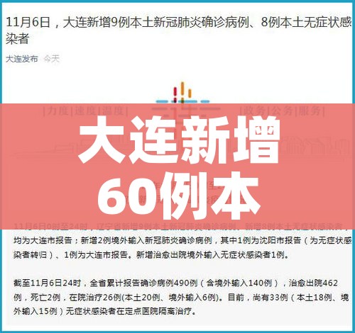 大连新增60例本土确诊:大连新增本土确诊1例