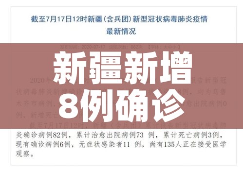 新疆新增8例确诊病例（新疆新增确诊病例6例!）