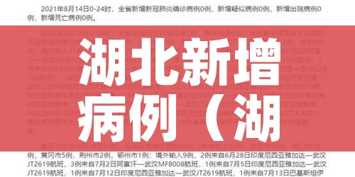 湖北新增病例（湖北新增病例疫情今天最新消息）