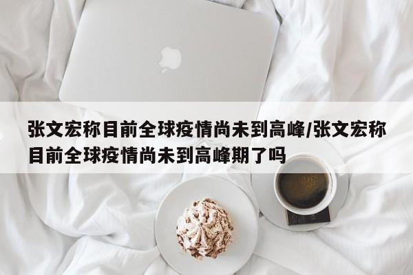 张文宏称目前全球疫情尚未到高峰/张文宏称目前全球疫情尚未到高峰期了吗